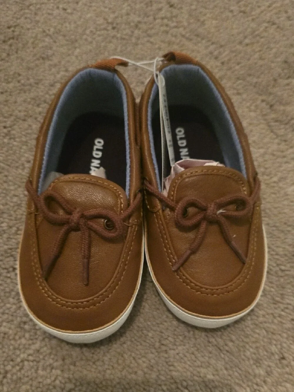 Old Navy Brown Baby Walker Shoes
